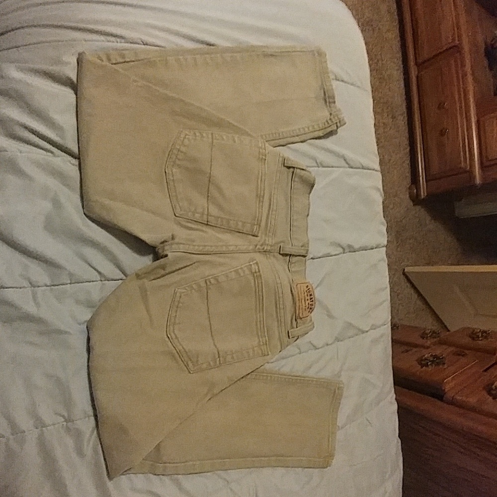 Boys tan jeans